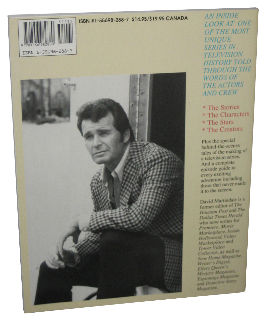 The Rockford Phile Behind-The-Scenes Unofficial Casebook (1991) Paperback Book