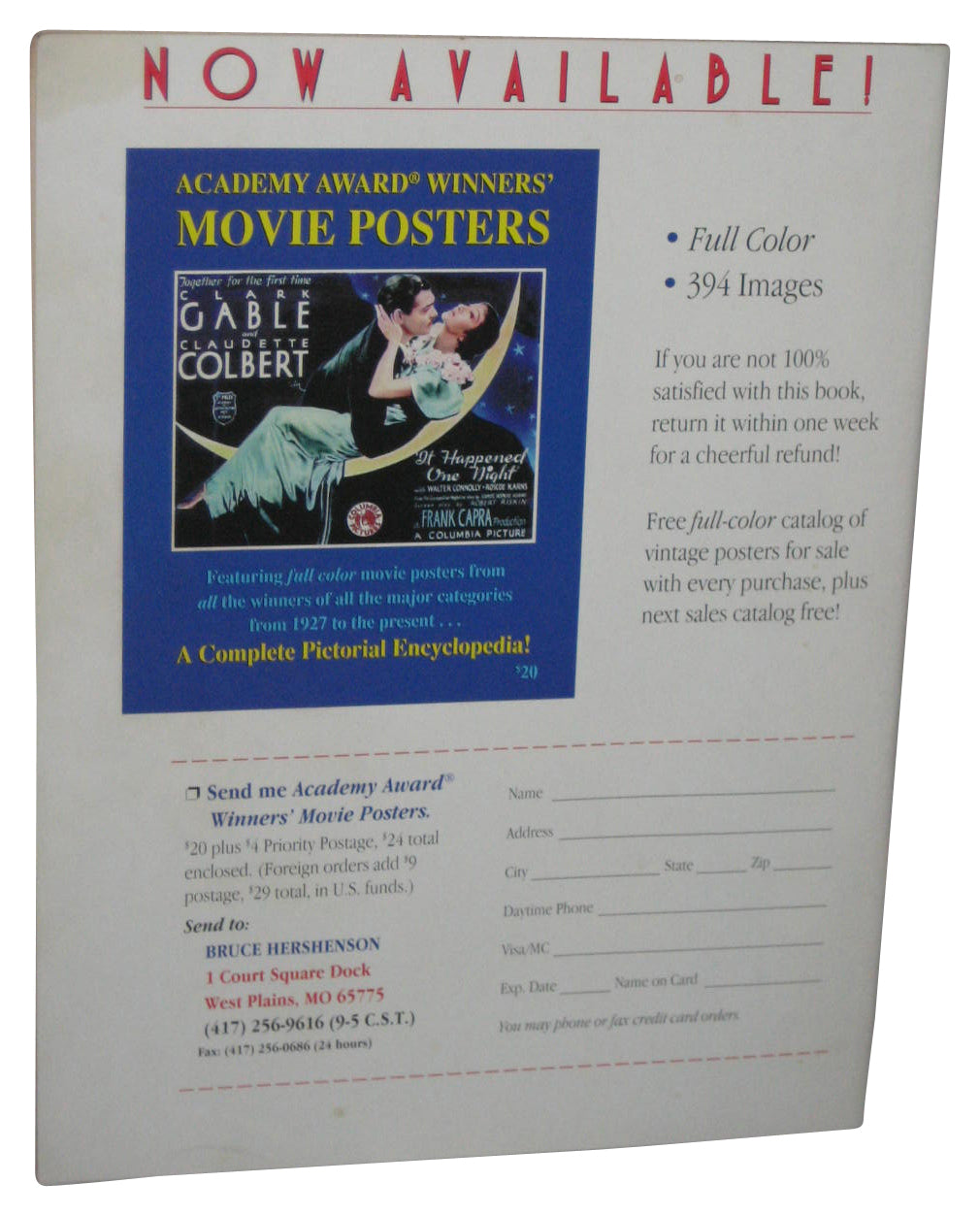 Collecting Hollywood In 3-D Sept / Oct 1995 Magazine Book