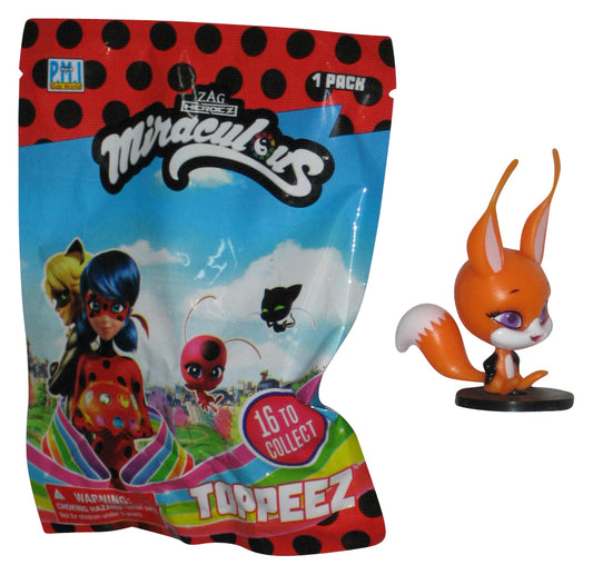 Miraculous Ladybug Trixx Kwami Toppeez (2021) PMI Kids World Orange Fox Mini Figure