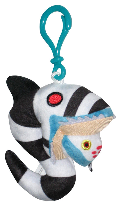 Beetlejuice Sandworm Bullsitoy 4-Inch Clip-On Plush Keychain