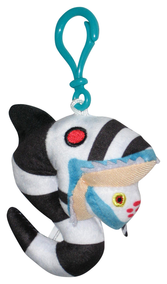 Beetlejuice Sandworm Bullsitoy 4-Inch Clip-On Plush Keychain