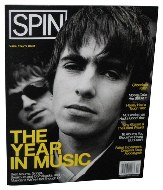 Spin Oasis The Year in Music (2024) December Magazine Book