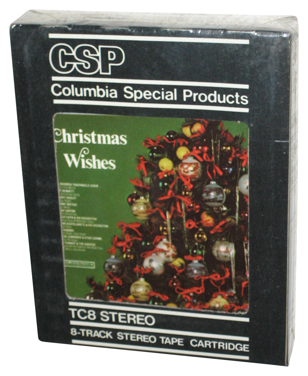 Christmas Wishes Columbia Special Products TC8 Stereo 8-Track Audio Tape