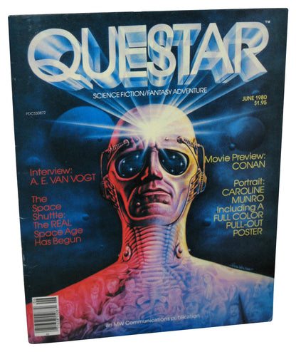 Questar Science Fiction Fantasy Adventure June 1980 Magazine Book Vol. 2 No. 3