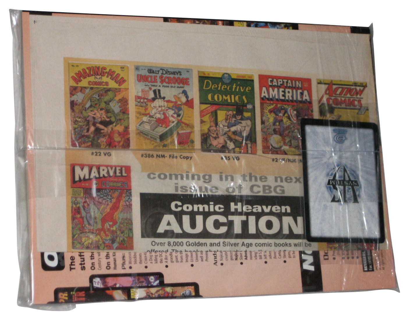 Comics Buyer's Guide August 2004 Issue #1595 Sealed Magazine Book - (Spider-Man & Doc Ock Cover)