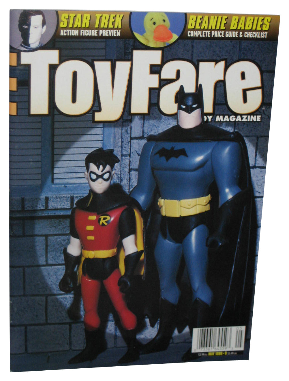 Toyfare May 1998 Magazine Book w/ Poster - (Batman & Robin Cover)