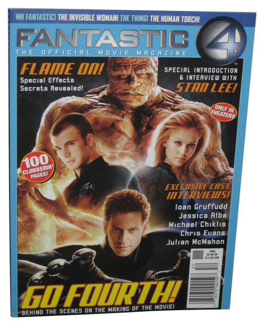 Marvel Fantastic 4 (2005) Official Movie Magazine Book