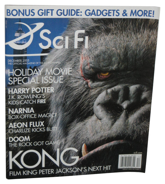 Sci Fi Channel December 2005 Official Magazine Book - (King Kong Cover)