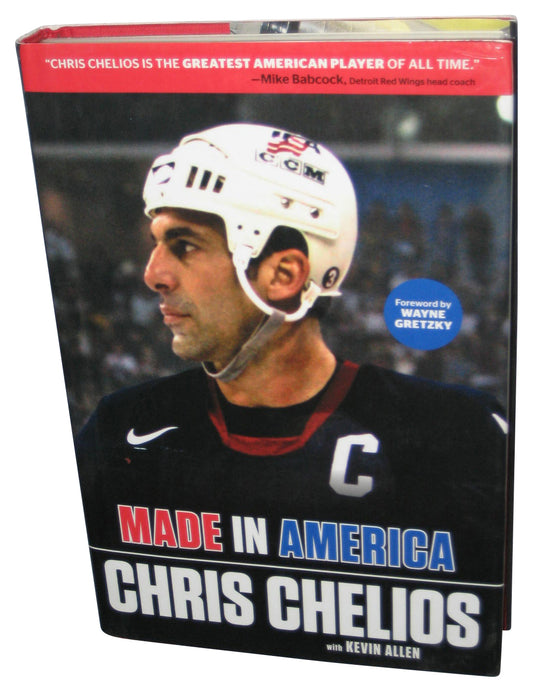 Chris Chelios Made In America (2014) Hardcover Book