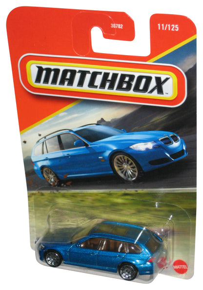 Matchbox 2012 BMW 3 Series Touring (2024) Mattel Blue Toy Car 11/125