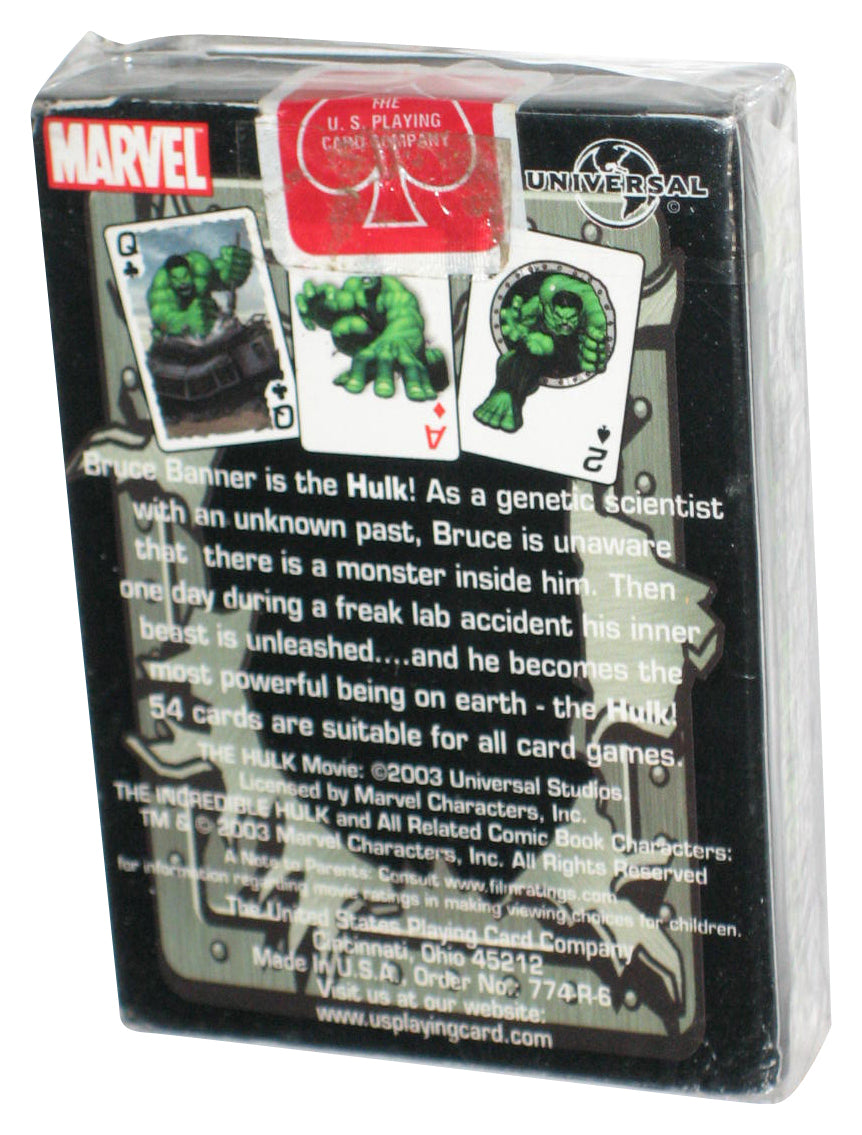 Marvel Comics Incredible Hulk (2003) Bicycle Playing Cards