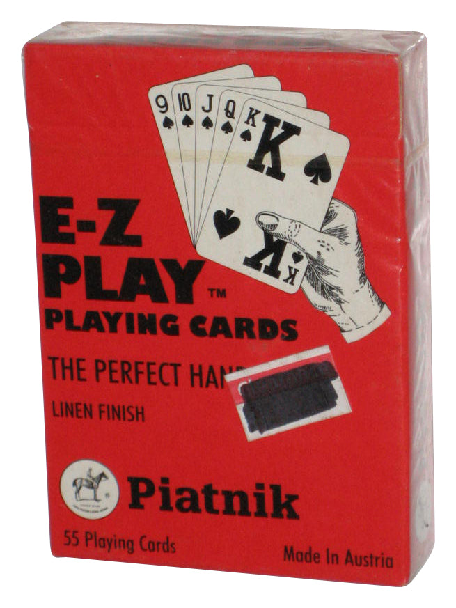 E-Z Play Perfect Hand Linen Finish Playing Cards