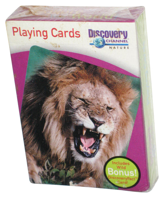 Discovery Channel Nature (1999) Playing Cards - (Lion Cover)