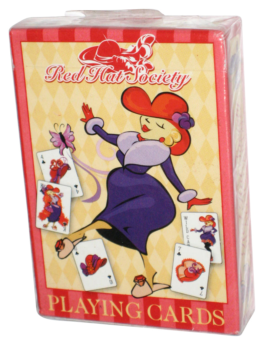 Red Hat Society Bicycle US Playing Cards