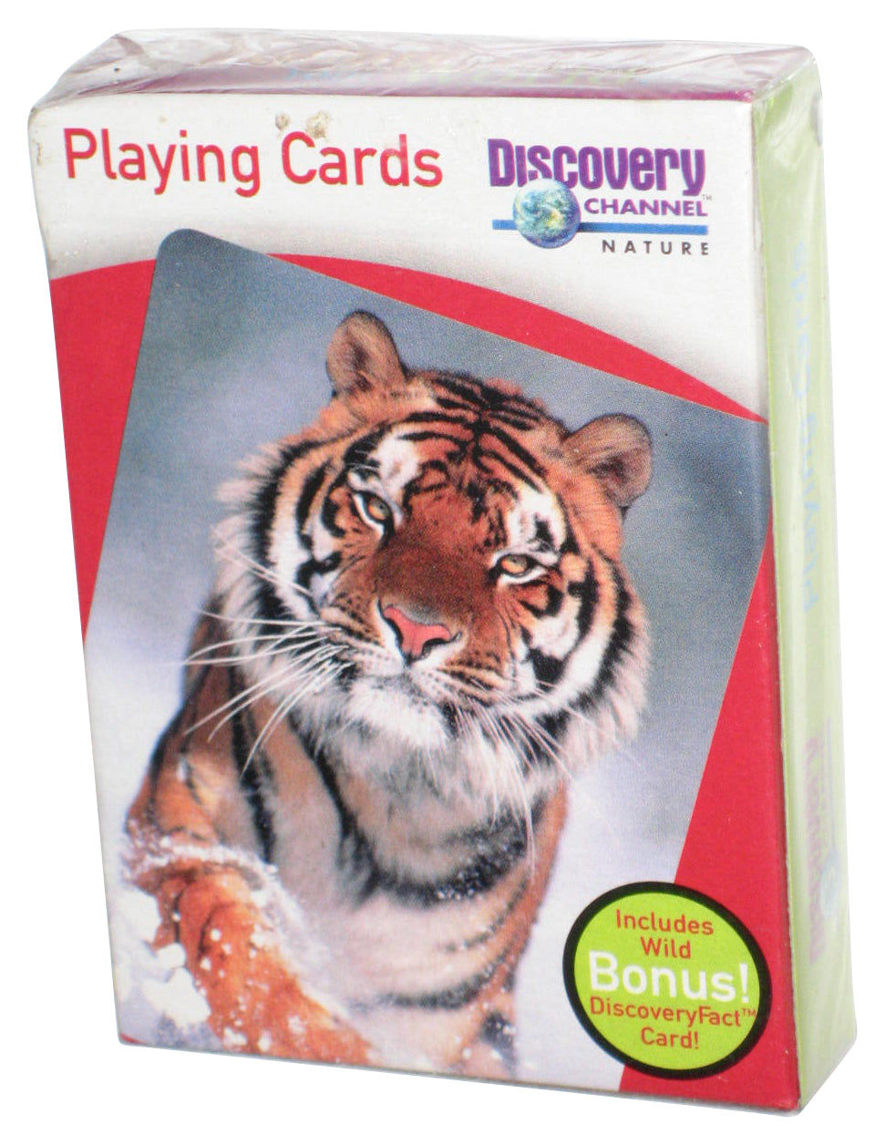 Discovery Channel Nature (1999) Playing Cards - (Tiger Cover)