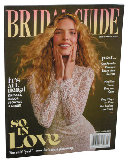 Bridal Guide March / April 2025 Magazine Book - (So In Love)