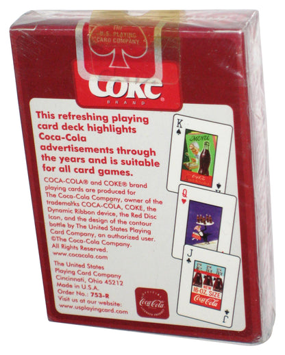 Ice Cold Coca-Cola Solda Here Bicycle US Official Playing Cards