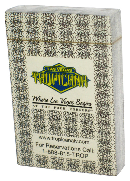 Las Vegas Tropicana Where Vegas Begins Four Corners Playing Cards