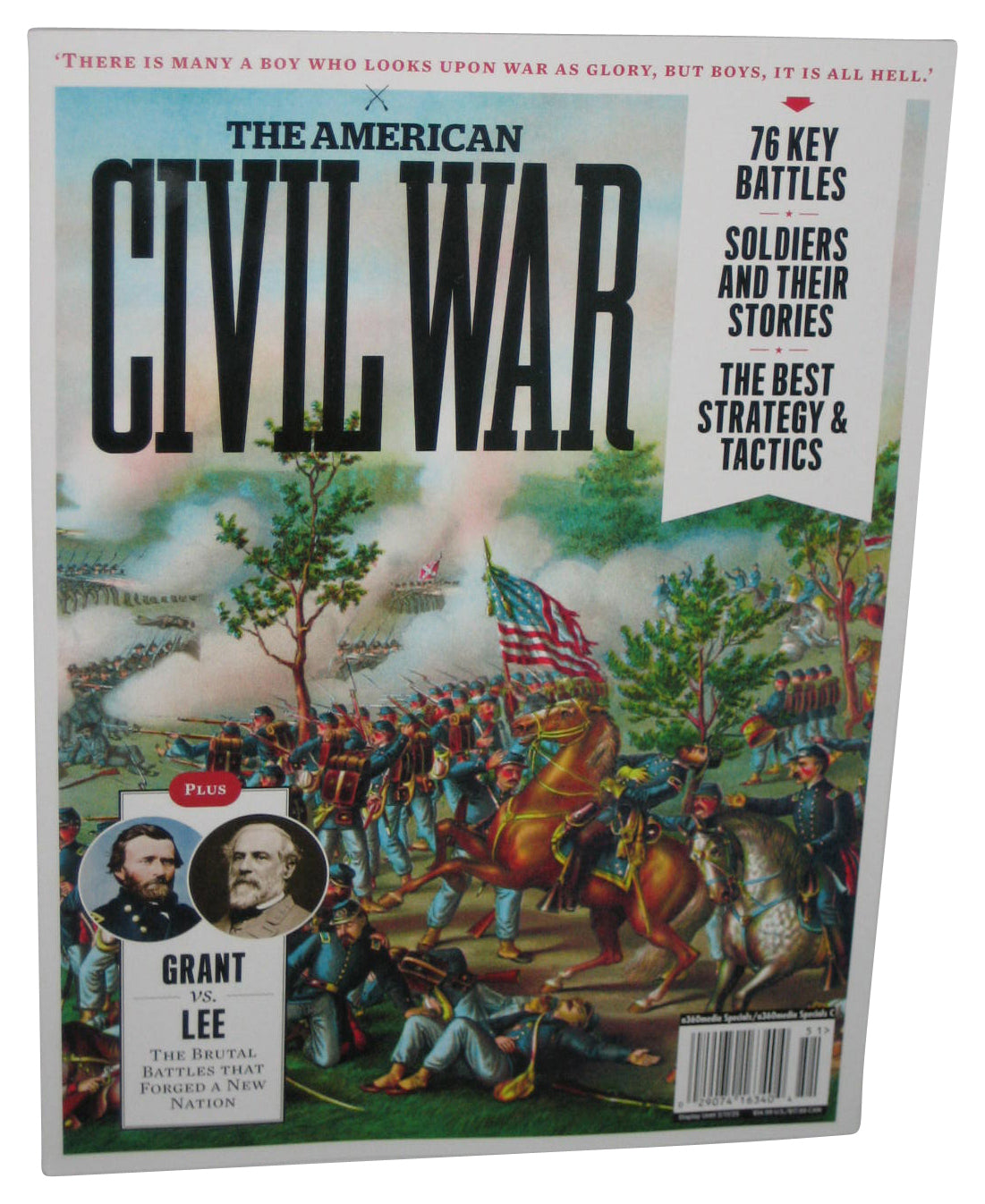 The American Civil War (2025) Magazine Book - (Shaping A Nation 76 Key Battles)