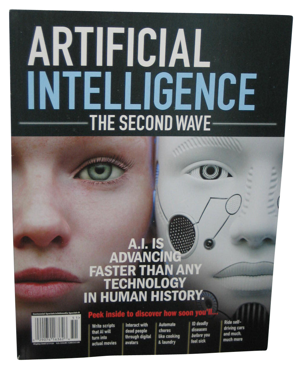 Artificial Intelligence Second Wave (2024) Magazine Book - (AI Is Advancing)