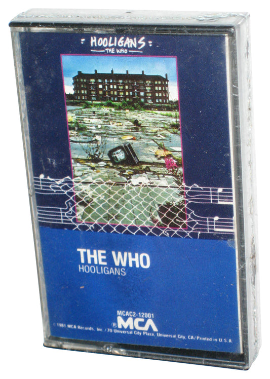 The Who Hooligans MCA Records (1981) Audio Cassette Tape