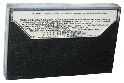 The Who Hooligans MCA Records (1981) Audio Cassette Tape