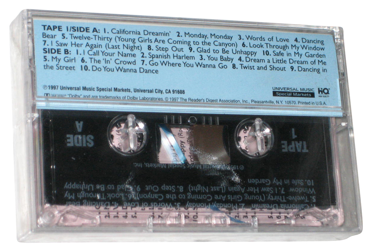 The Mamas & Papas Their Greatest Hits & Finest Performances (1997) Audio Cassette Tape