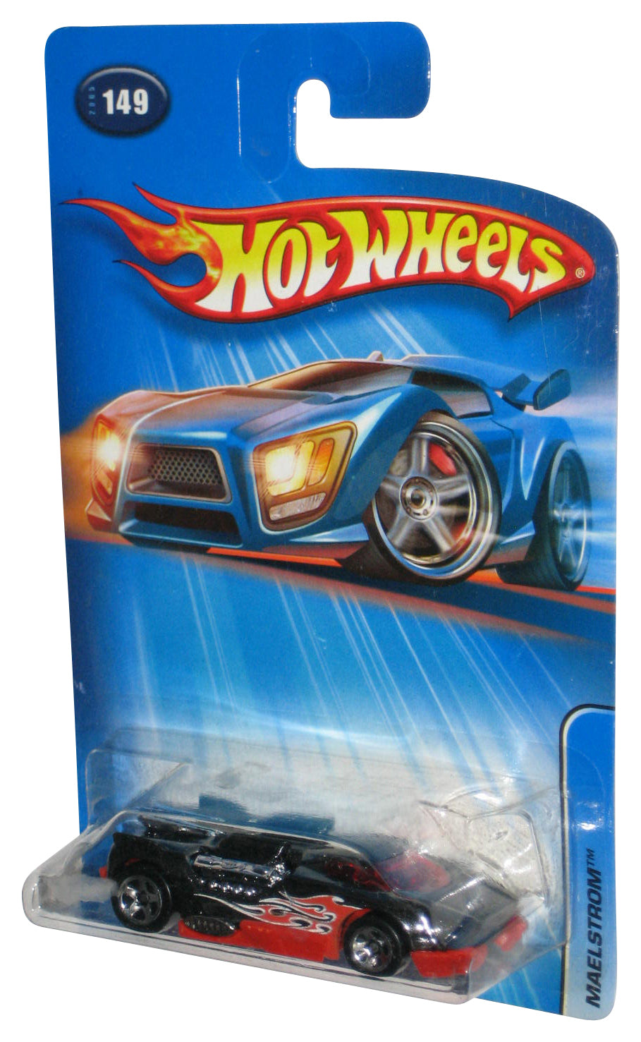 Hot Wheels Black & Red (2005) Mattel Maelstrom Car Toy #149