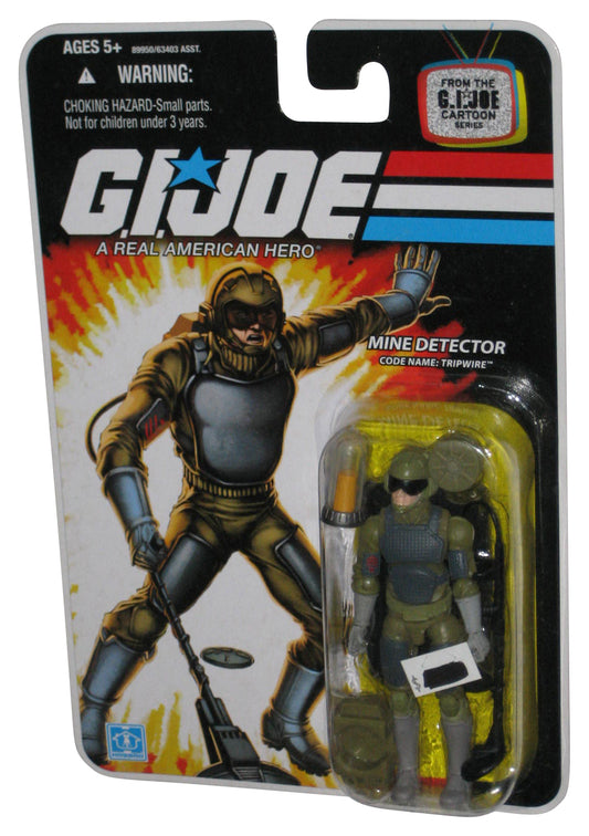GI Joe Cartoon Series (2008) Hasbro Tripwire Mine Detector 3.75 Inch Figure