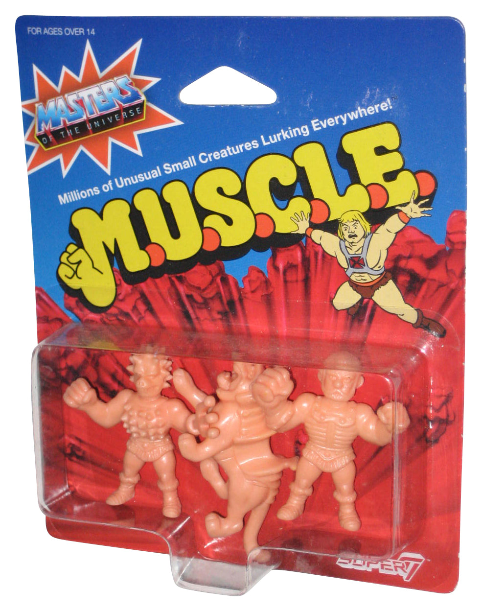 Masters of The Universe (2016) Super 7 Muscle Mini Figure 3-Pack B