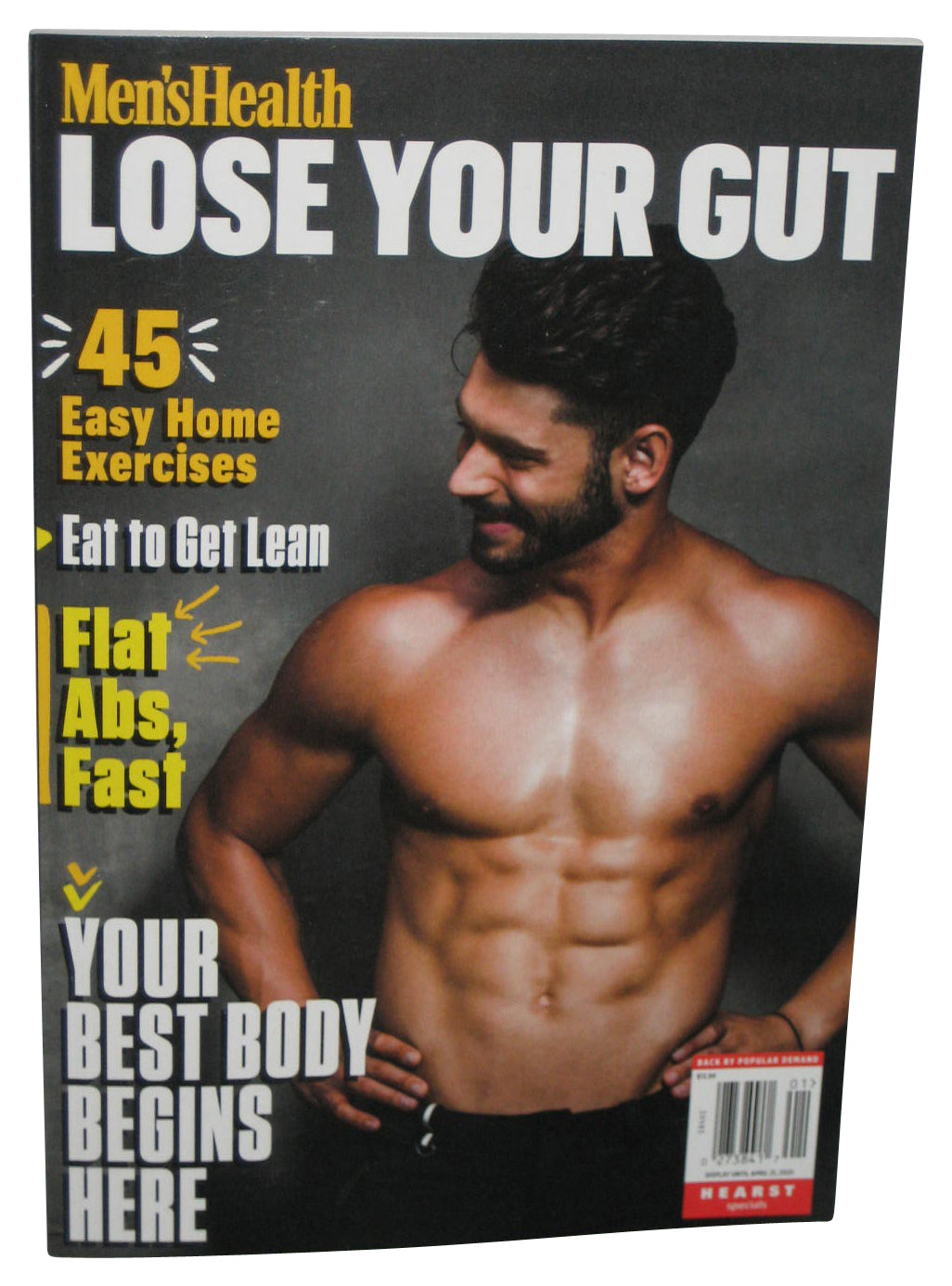 Men's Health Lose Your Guy (2025) Magazine Book - (Easy Home Exercises Flat Abs)