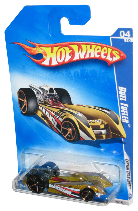 Hot Wheels Faster Than Ever (2008) Gold Duel Fueler Toy Car 130/190