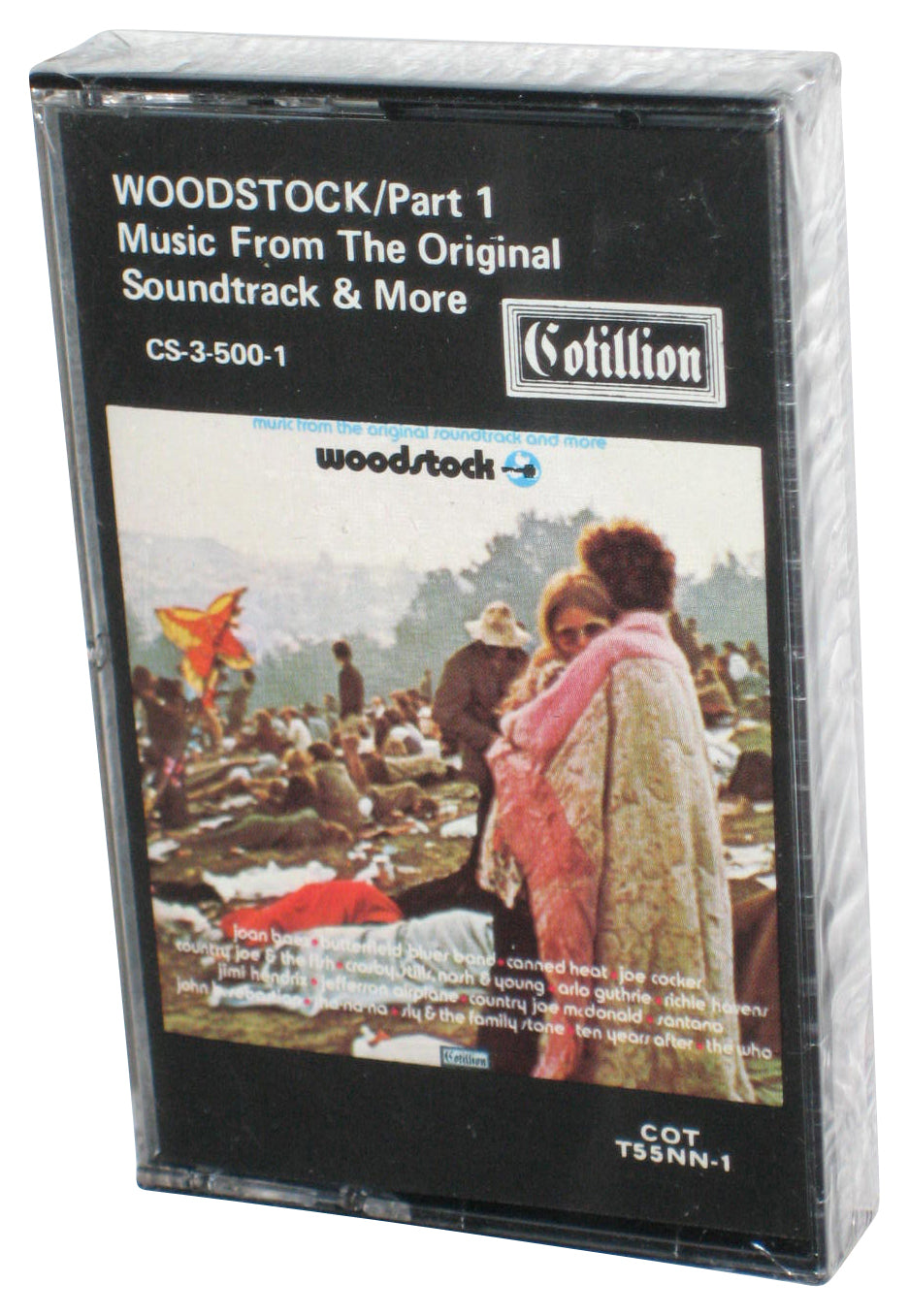 Woodstock Part 1 Music From The Original Soundtrack & More (1988) Audio Cassette Tape