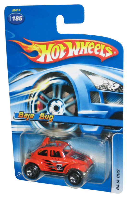 Hot Wheels Baja Bug (2005) Mattel Orange Toy Car #185