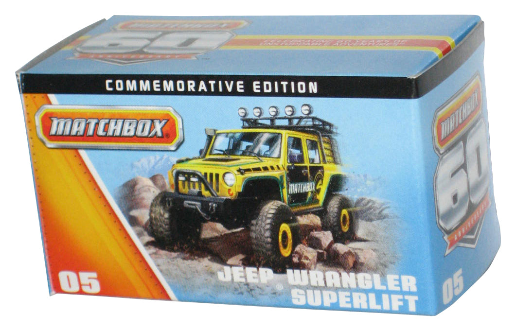 Matchbox 60th Power Grabs Box (2012) Jeep Wrangler Superlift Toy #05