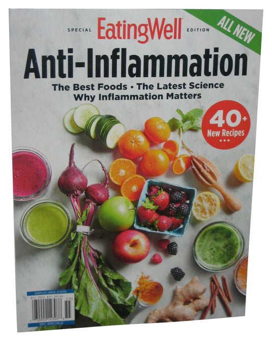 EatingWell Anti-Inflammation (2025) Magazine Book - (40 New Recipes)