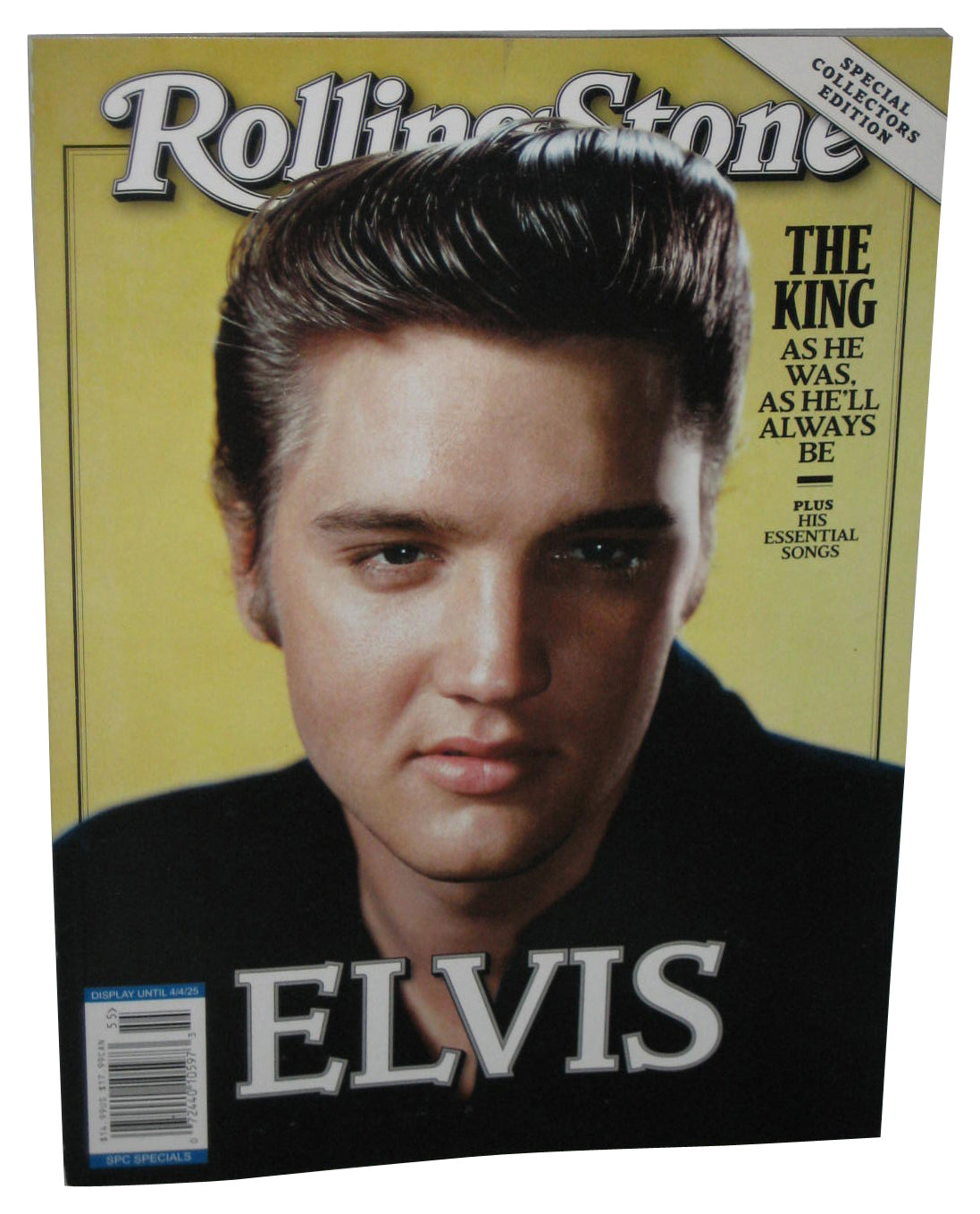 Rolling Stones Elvis Presley The King (2025) Magazine Book