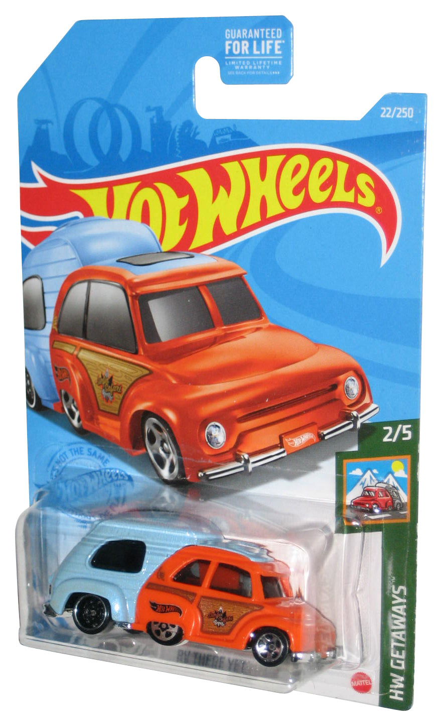 Hot Wheels HW Getaways 2/5 (2020) Blue & Orange RV There Yet Toy Car 22/250