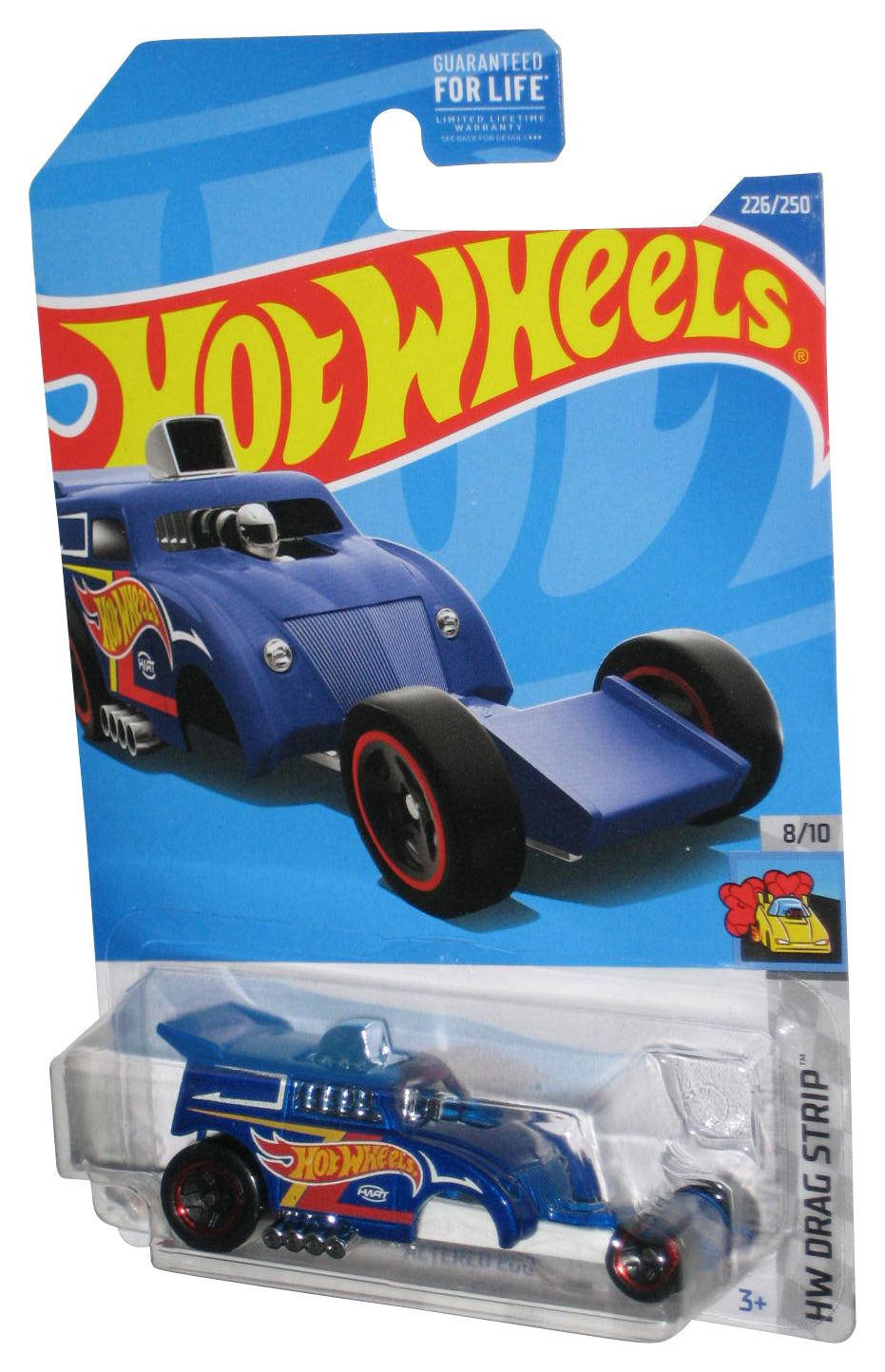 Hot Wheels HW Drag Strip 8/10 (2021) Blue Altered Ego Toy Car 226/250