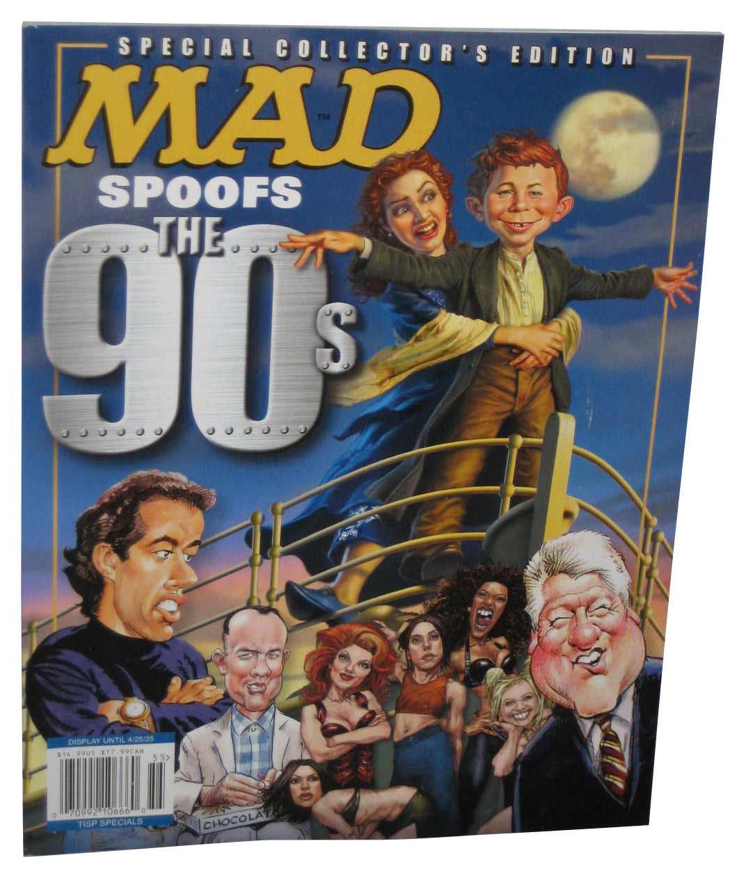 MAD Spoofs The 90's Special Collector's Edition 2025 Magazine Book
