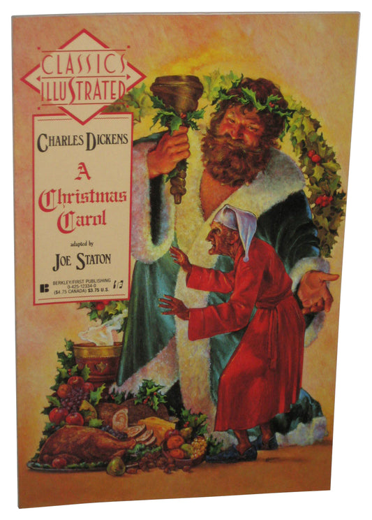 Classics Illustrated Charles Dickens A Christmas Carol Paperback Book - (Joe Staton)
