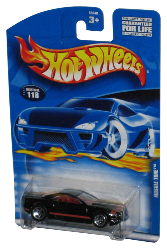 Hot Wheels Muscle Tone (2001) Collector Black Toy Car #118