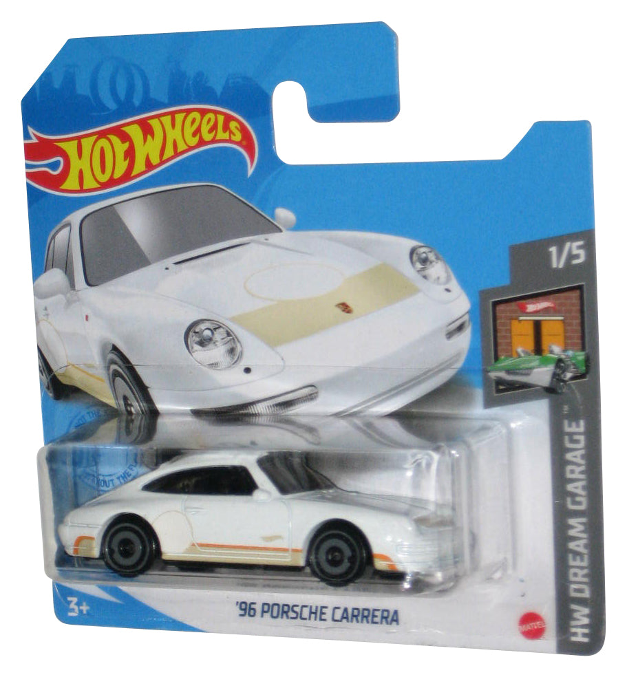 Hot Wheels HW Dream Garage 1/5 White '96 Porsche Carrera Car 16/250 - (Short Card)