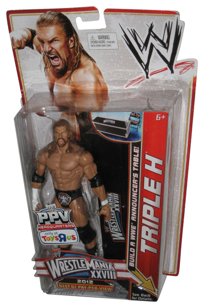 WWE Wrestlemania XXVIII 2012 Best of Pay-Per-View Triple H (2012) Mattel Figure