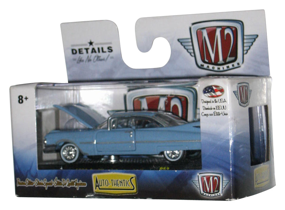 M2 Machines 1959 Cadillac Series 62 (2018) Castline Blue Toy Car