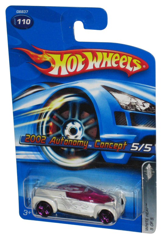 Hot Wheels White Heat 5/5 (2005) 2002 Autonomy Concept Toy Car #110