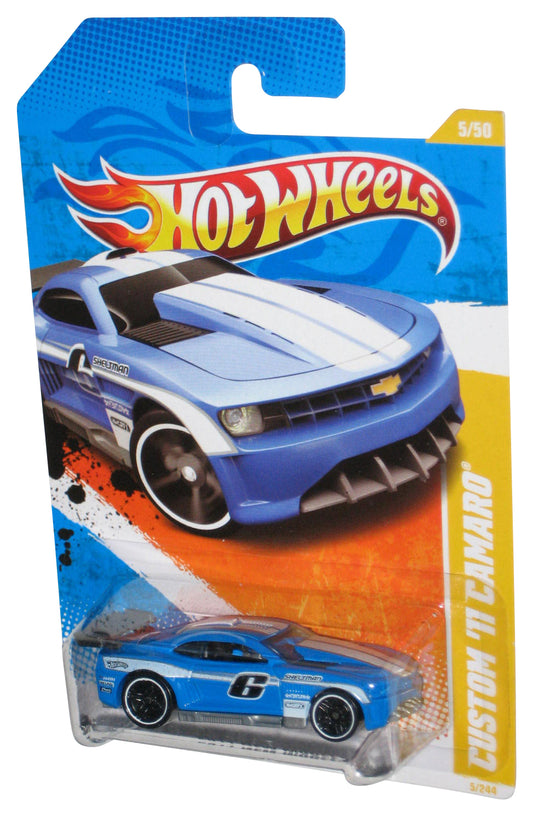 Hot Wheels 2011 New Models 5/50 Blue Custom '11 Camaro Car 5/244