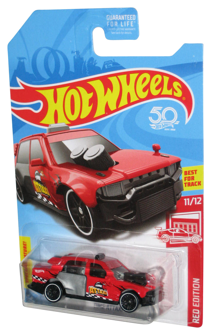 Hot Wheels Red Edition (2017) Time Attaxi Toy Car 11/12