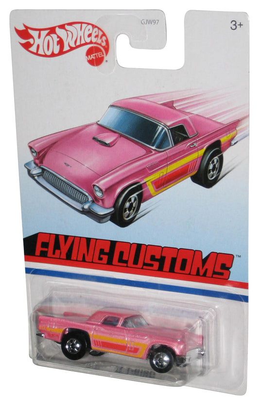 Hot Wheels Flying Customs (2019) Pink '57 T-Bird Toy Car