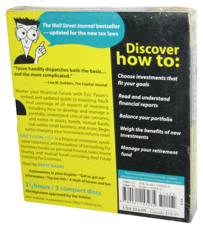 Investing For Dummies 4th Edition Unabridged (2006) Audio CD Box Set